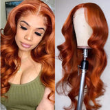 Hot Sale 24" Transaparent Frontal Lace Wig Color Wig