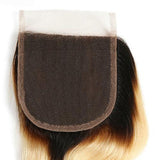 #1B613 Body Wave Closure Human Hair Blonde Closure