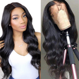 Glueless Wear And Go Wig Body Wave HD Full Frontal 13*4 Lace Wig Natural Black