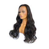 Glueless Wear And Go Wig Body Wave HD Full Frontal 13*4 Lace Wig Natural Black